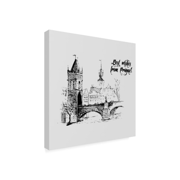 TypeLike 'Prague' Canvas Art,35x35